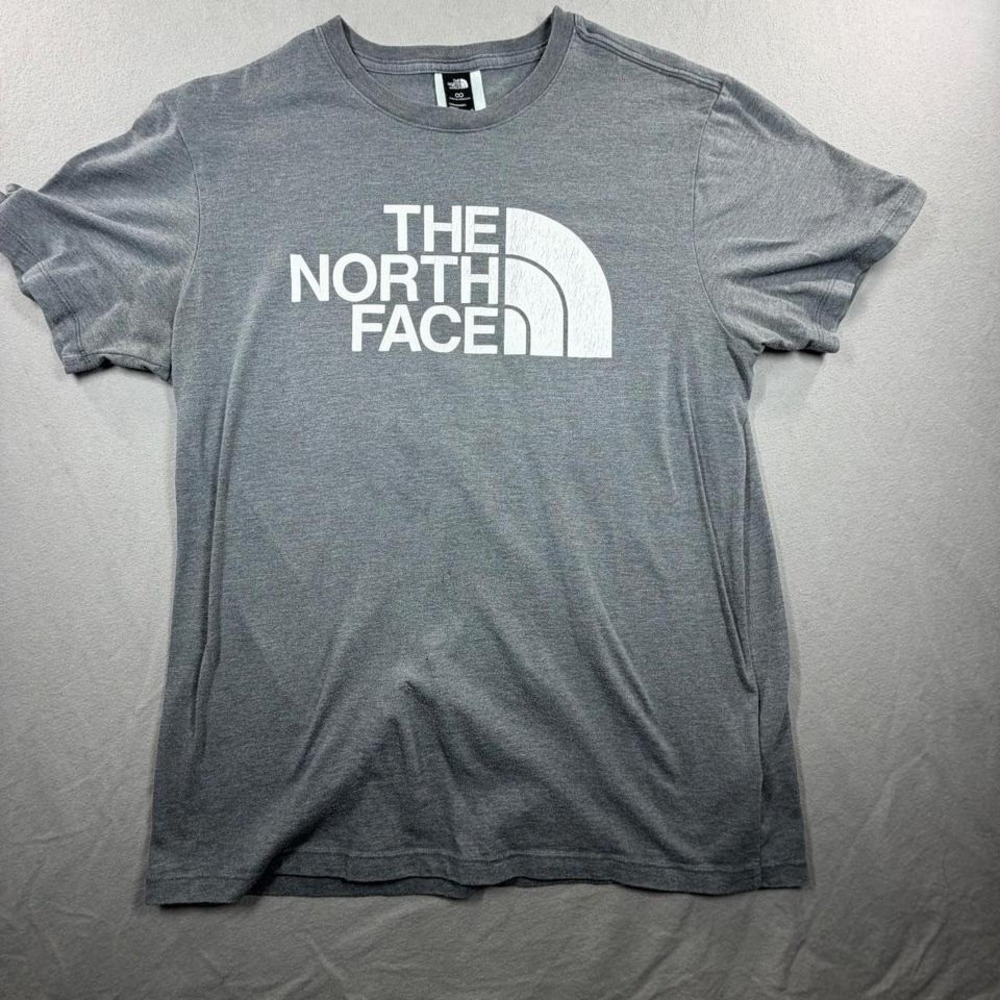 The North Face Grey Logo T Shirt Mens Medium Gorpcore Outdoor Streetwear 2020s